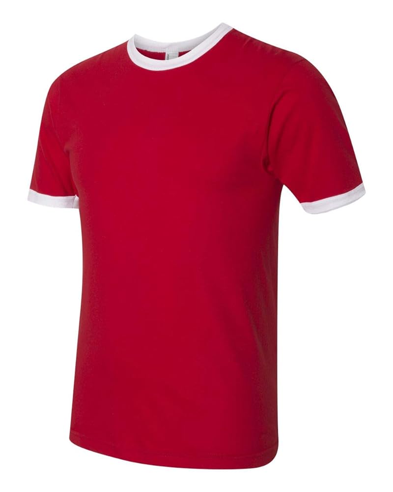 American Apparel Fine Jersey Ringer T-Shirt | Amazon.com